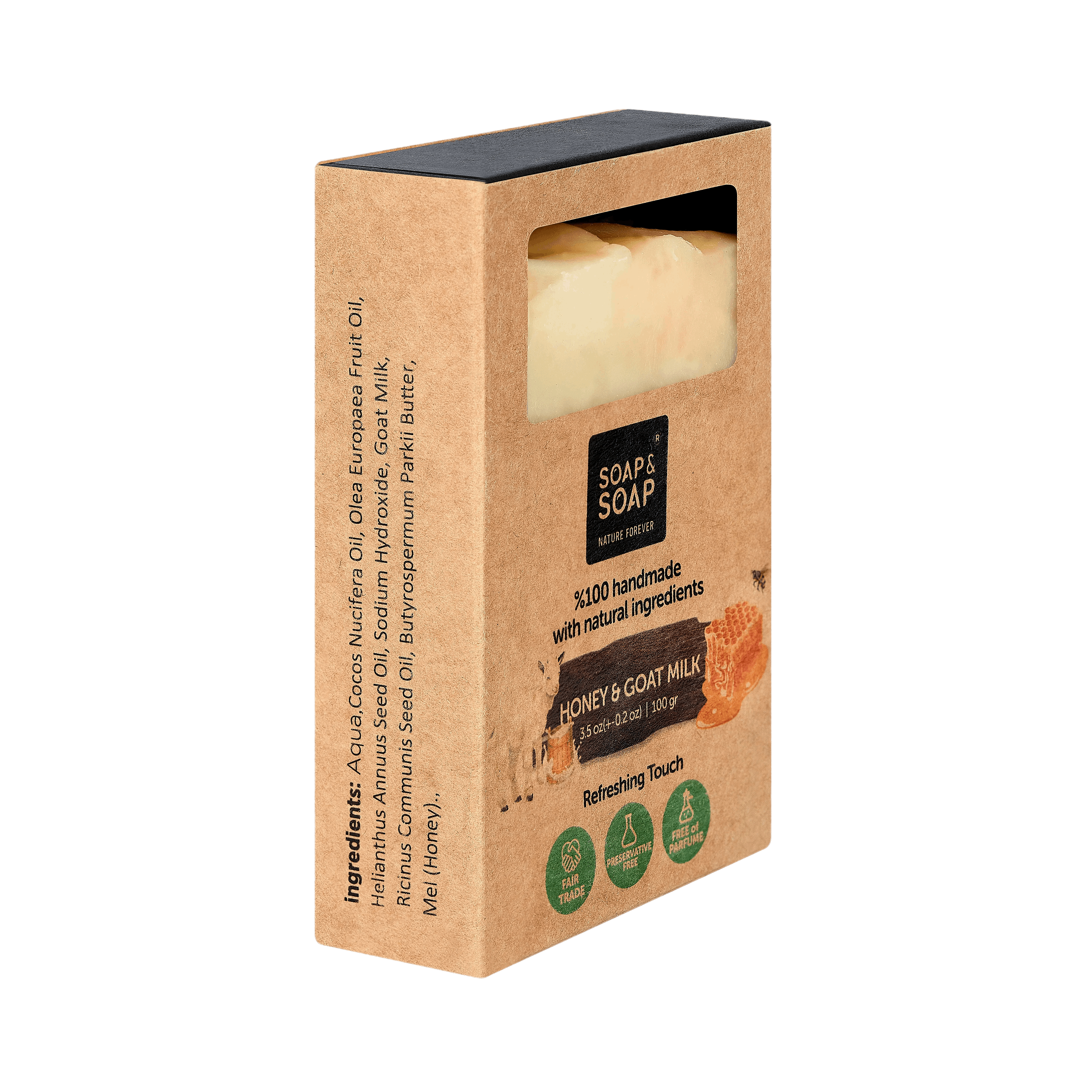 Honey and Goat Milk Handmade Bar Soap