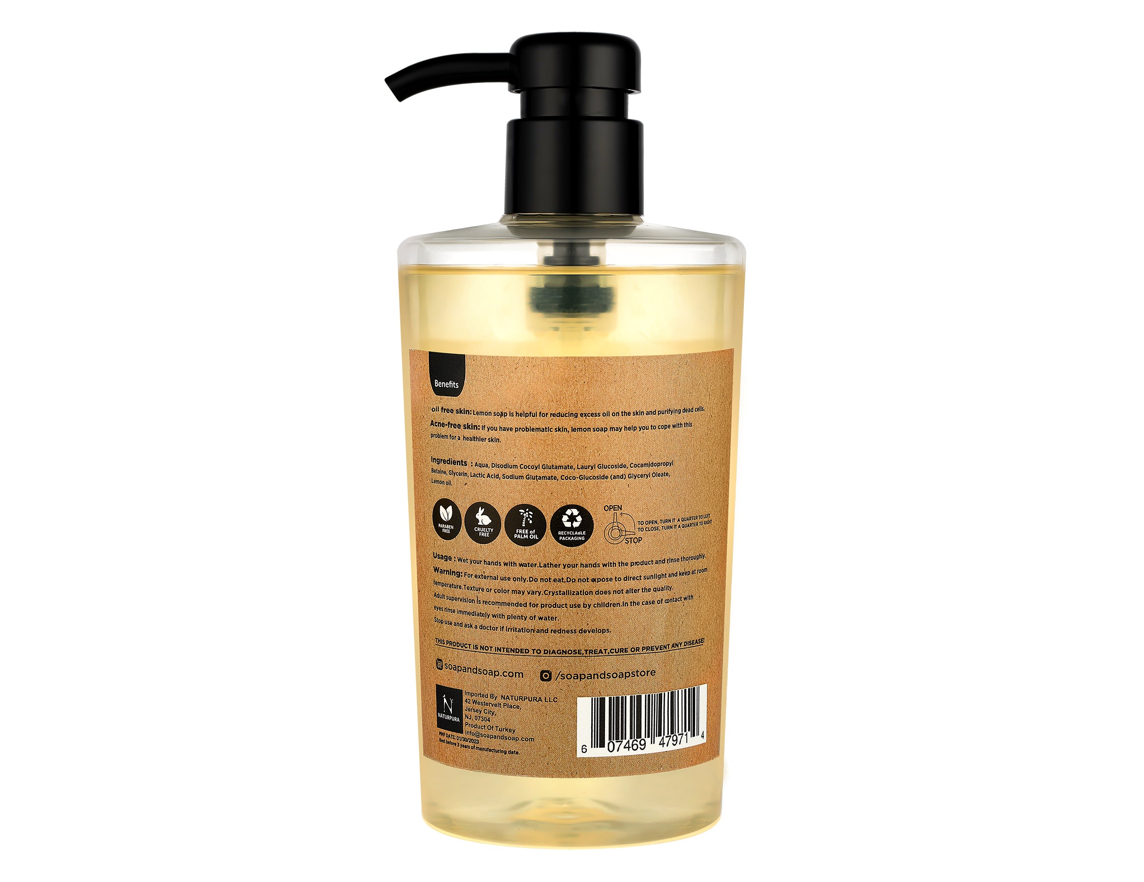 Lemon Luxe Spa Retreat – Lemon Soap Bar, Lemon & Green Tea Body Wash, Lemon Hand Wash, Lemon Candle + Sisal Spa Slippers, Wooden Comb, Wooden Soap Holder & Loofah Back Shower Scrubber – Premium Citrus Spa Gift Set