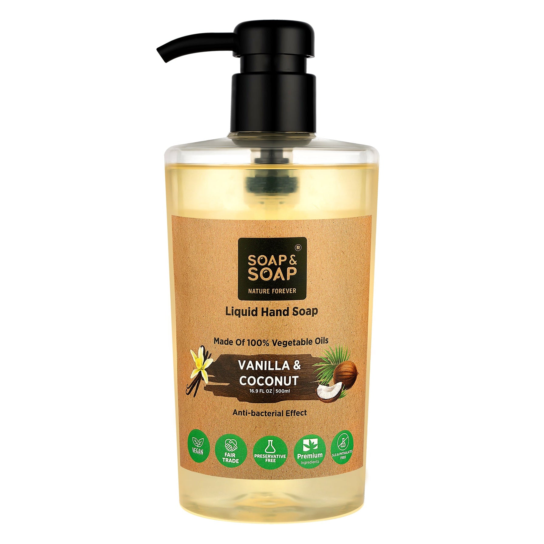 Vanilla & Coconut Liquid Hand Soap 16.9 FL OZ