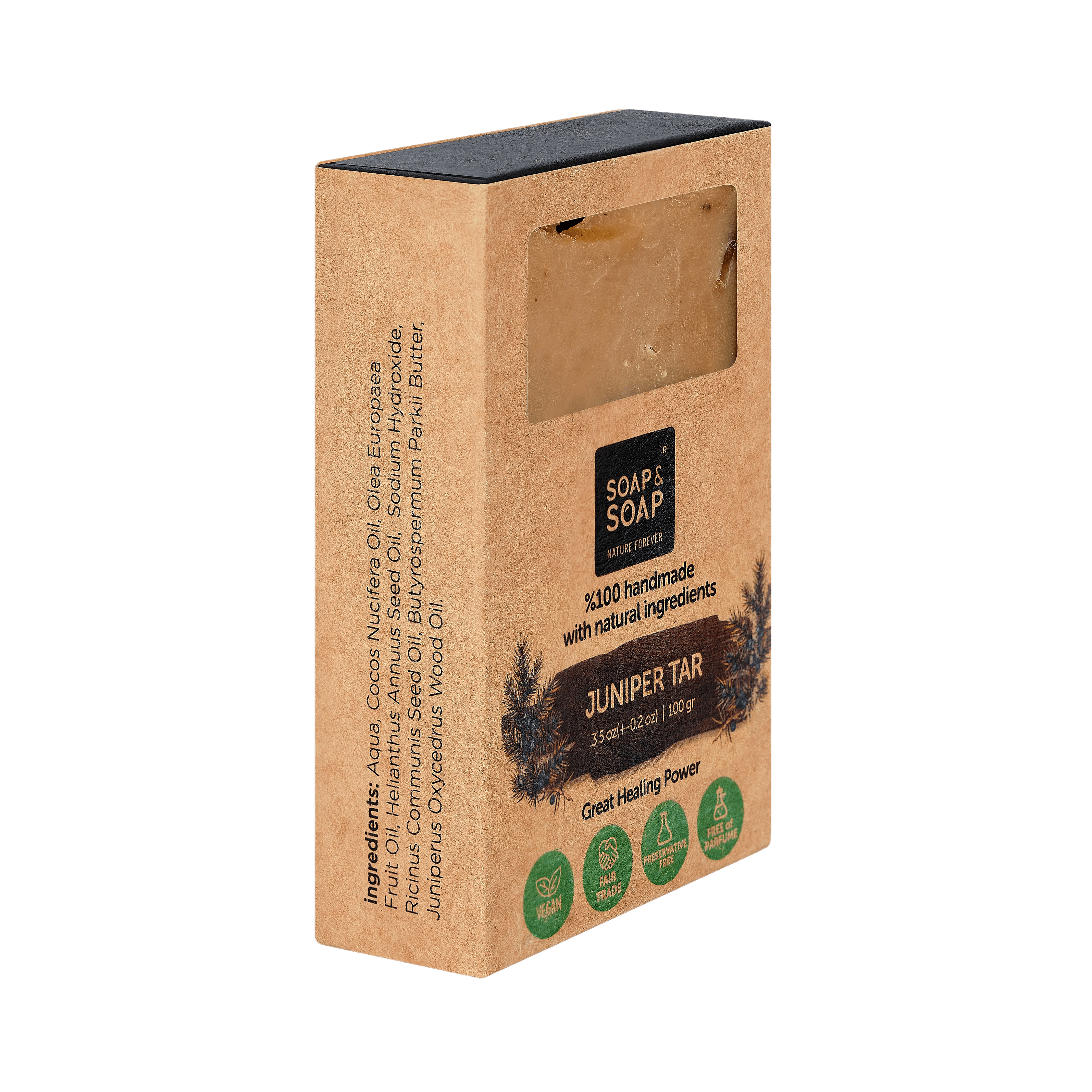 Juniper Tar Handmade Bar Soap