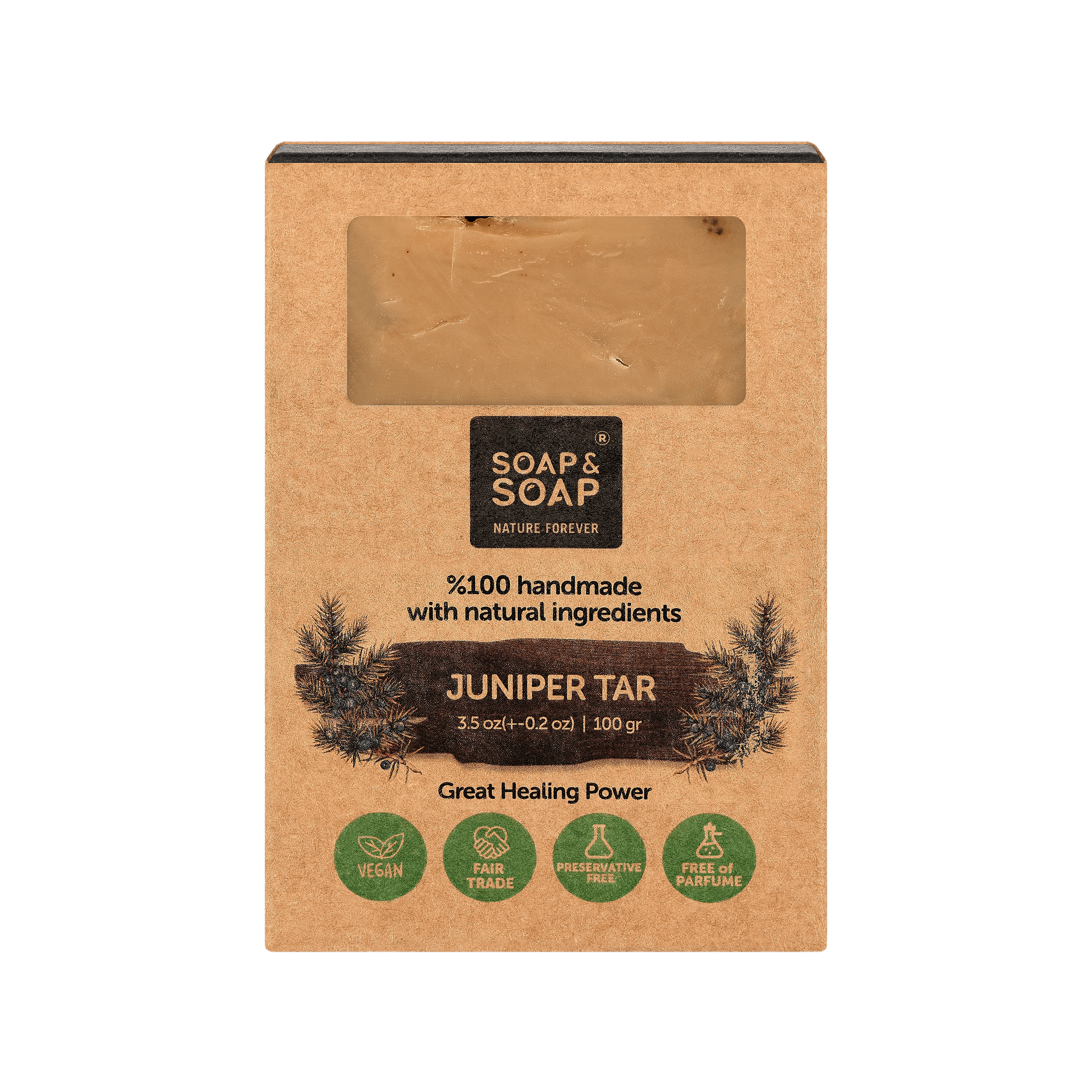 Juniper Tar Handmade Bar Soap