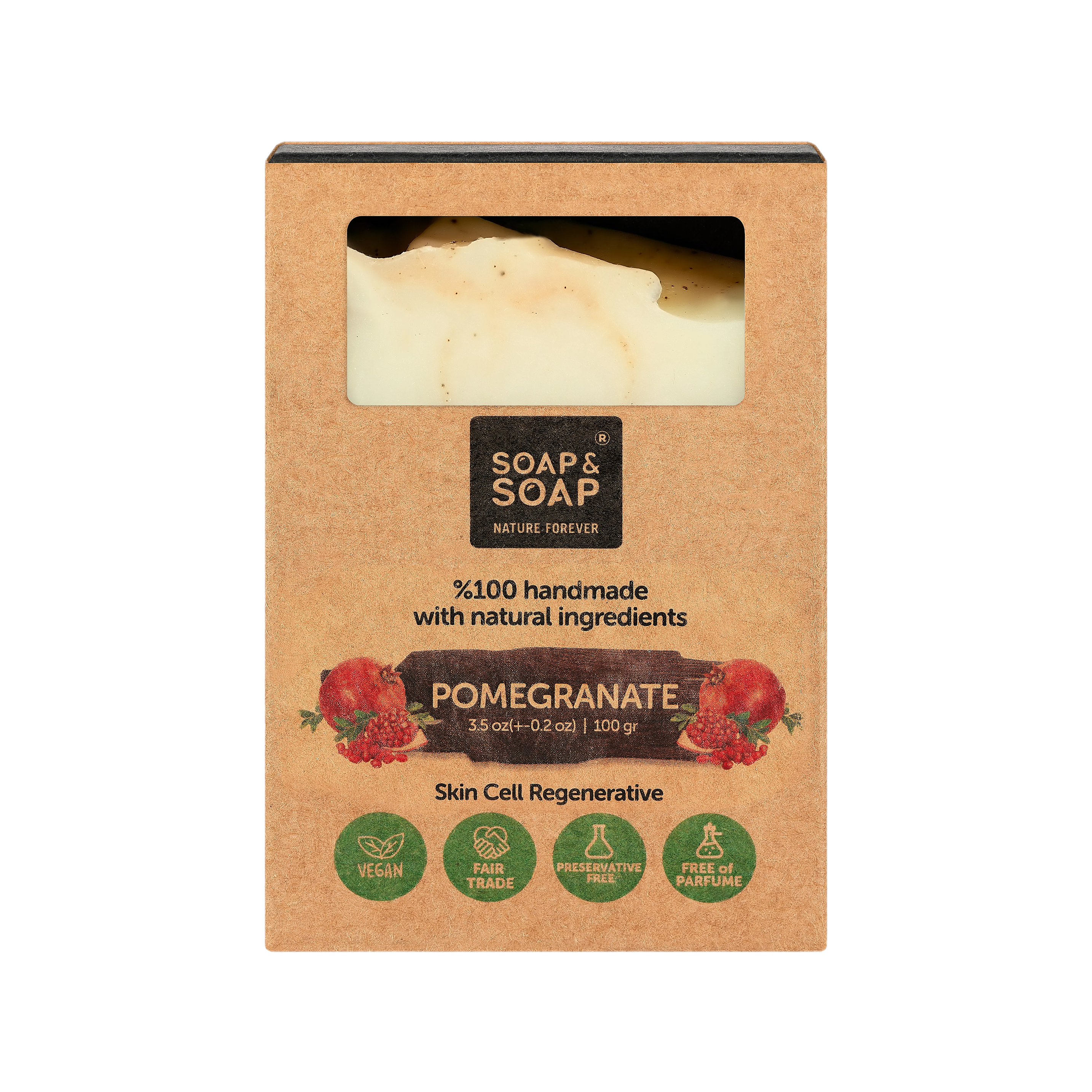 Pomegranate Handmade Bar Soap