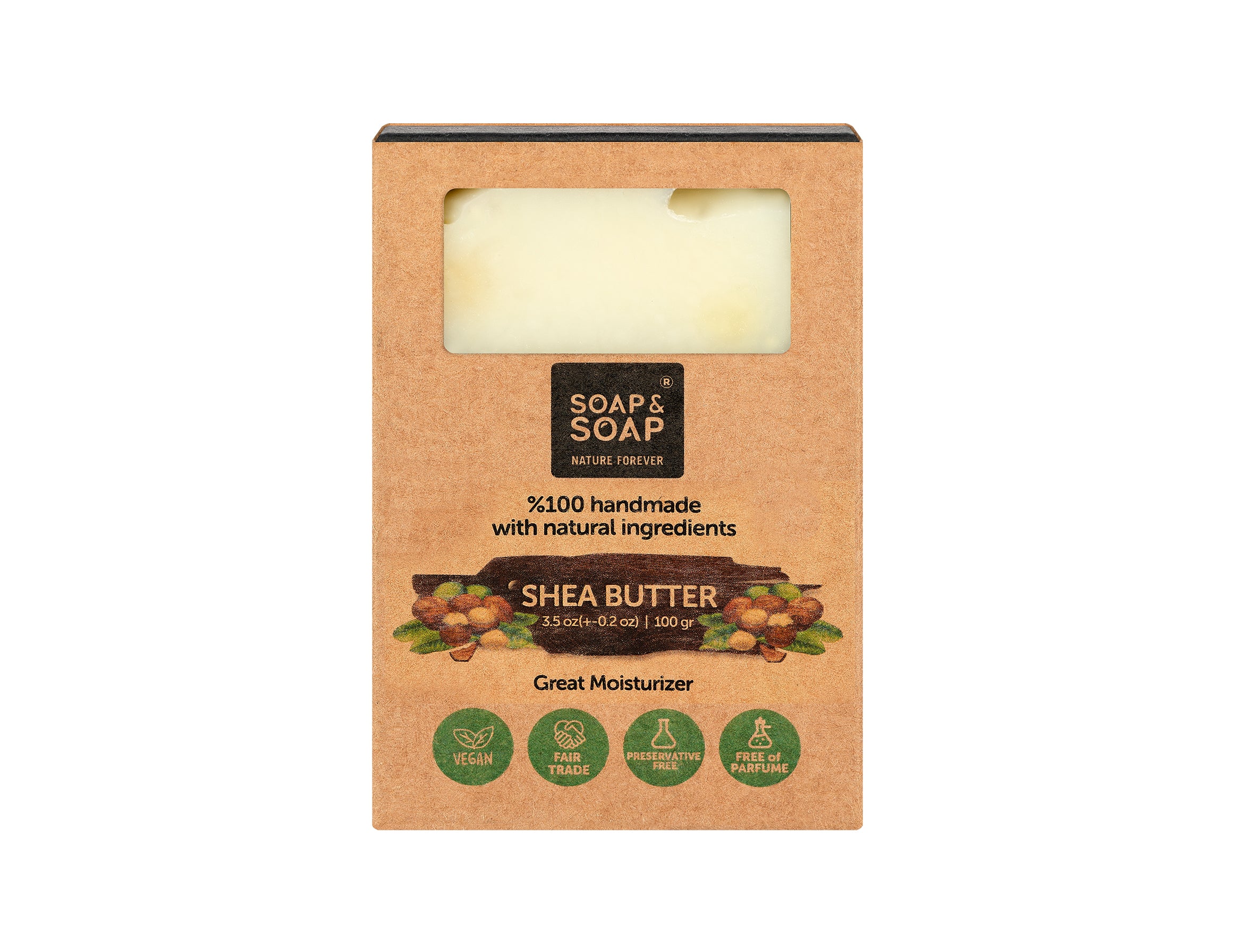 Moisturizing Soap Gift Box – Shea Butter, Mango, Apricot & Rose Handmade Bars