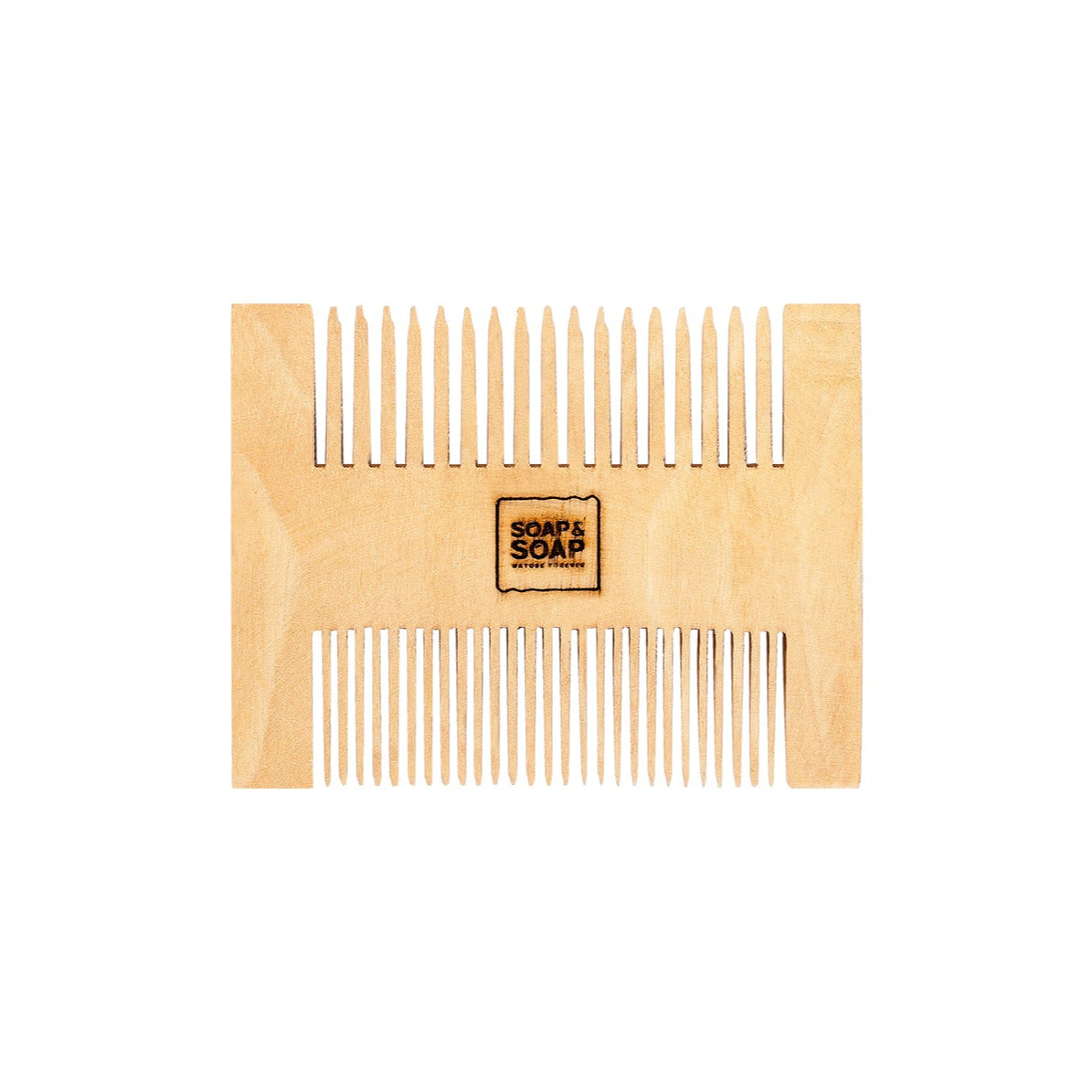 Pocket Beech Wood Comb with Teak Oil Finish